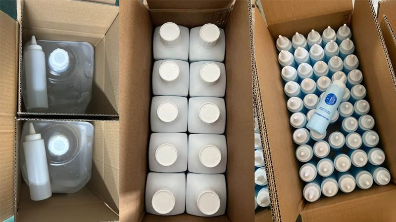 Blue Ultrasound Gel